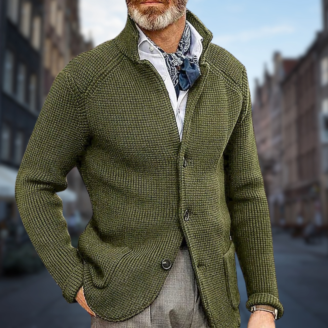 Nicolas - Blød og elegant herre cardigan