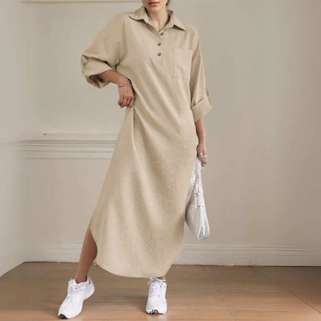 Nova Skjortekjolen – Tidløs Elegance til Enhver Anledning