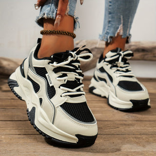 Bertel | Dame Casual Vinter Sneakers med Snørebånd