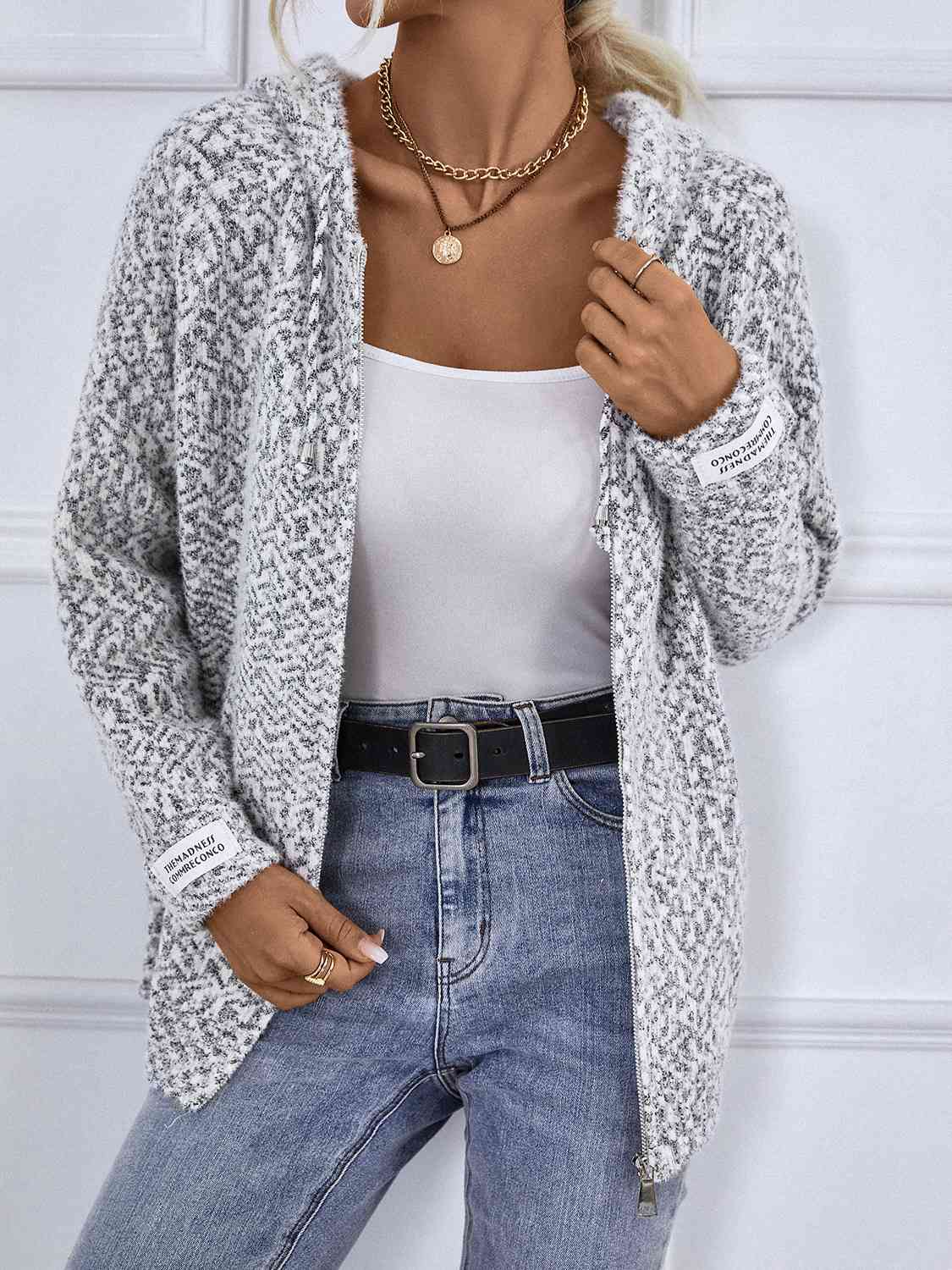 Annika | Damens Vinter Zip-Up Hættetrøje Pullover