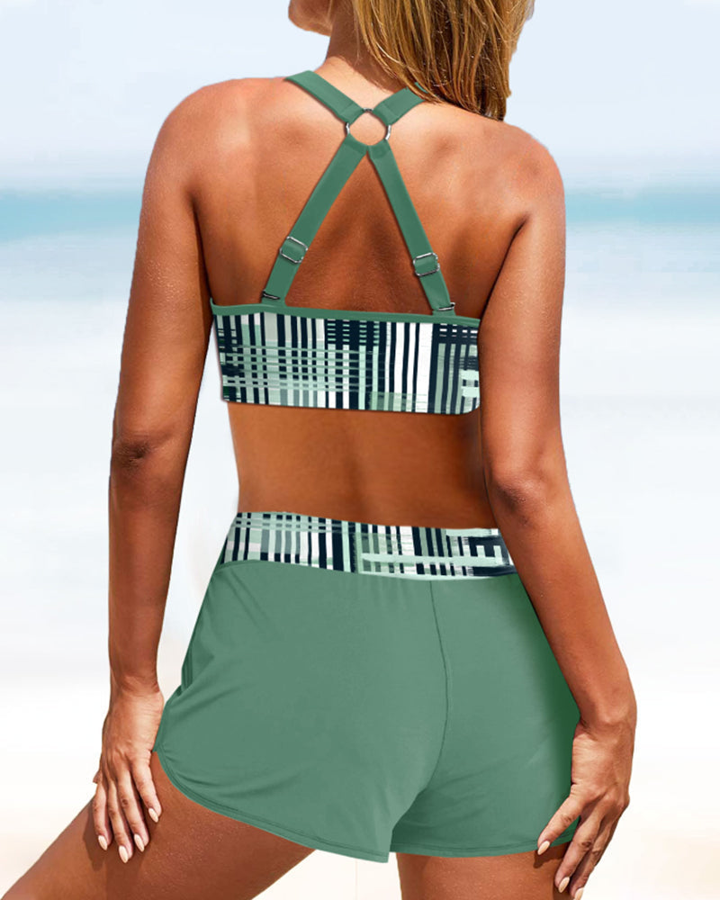 Janelle - High-Waisted Ribbed Bikini