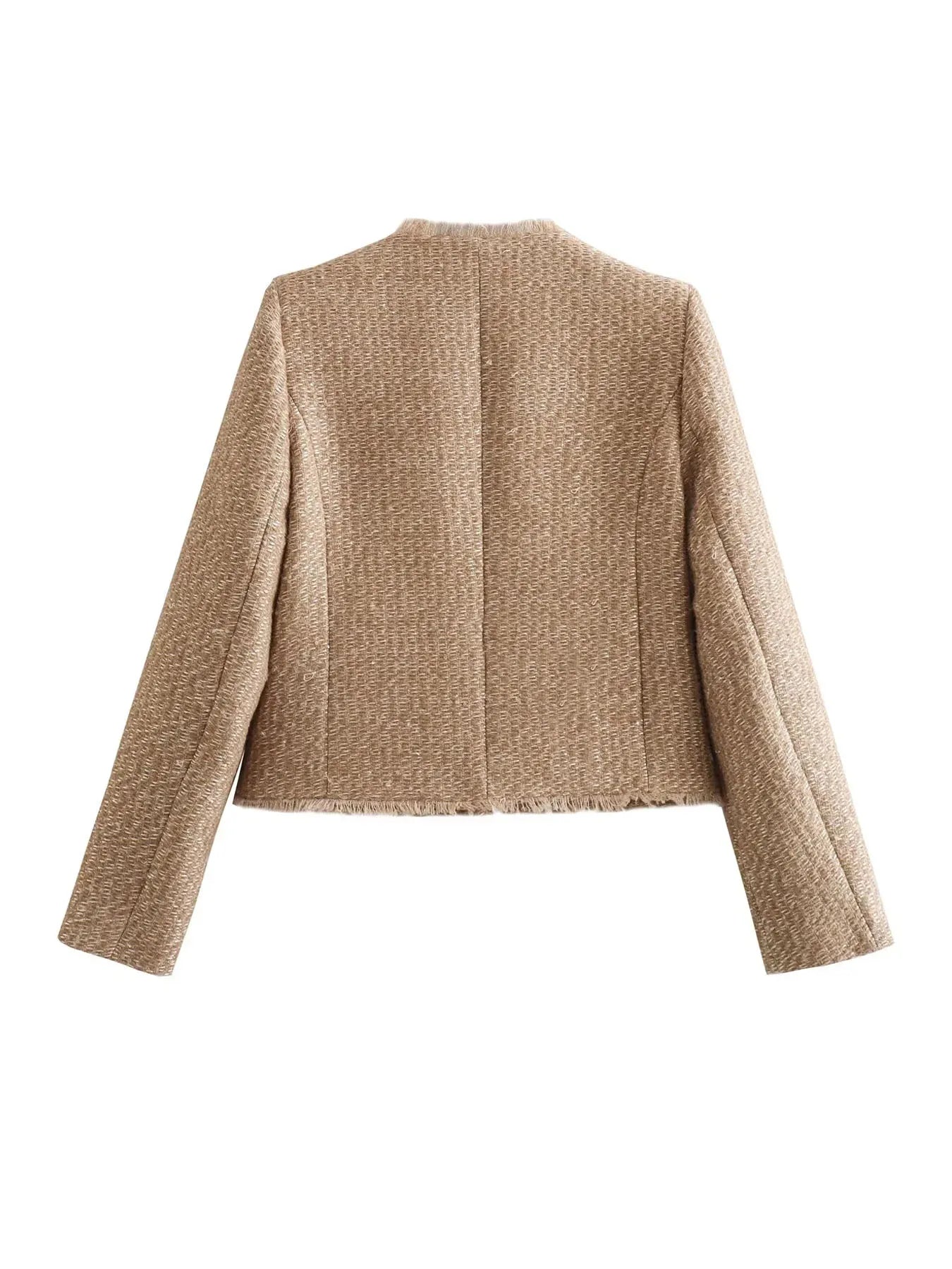 Claudine | Dame Elegant Vinter Tweed Jakke