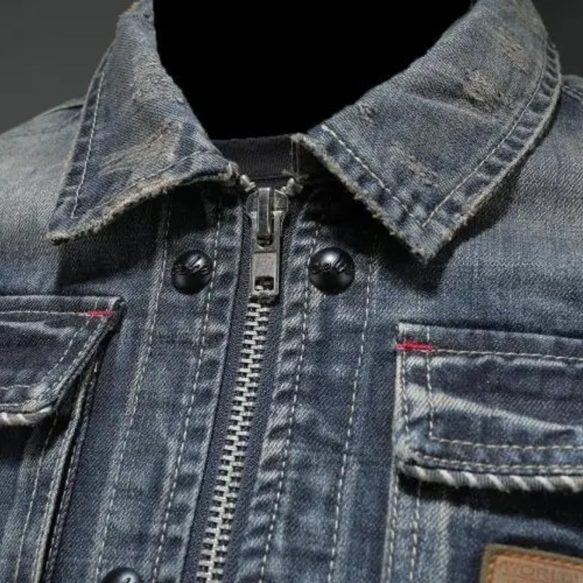 Mads – Den Klassiske Denimjakke Fra Nordlys-København