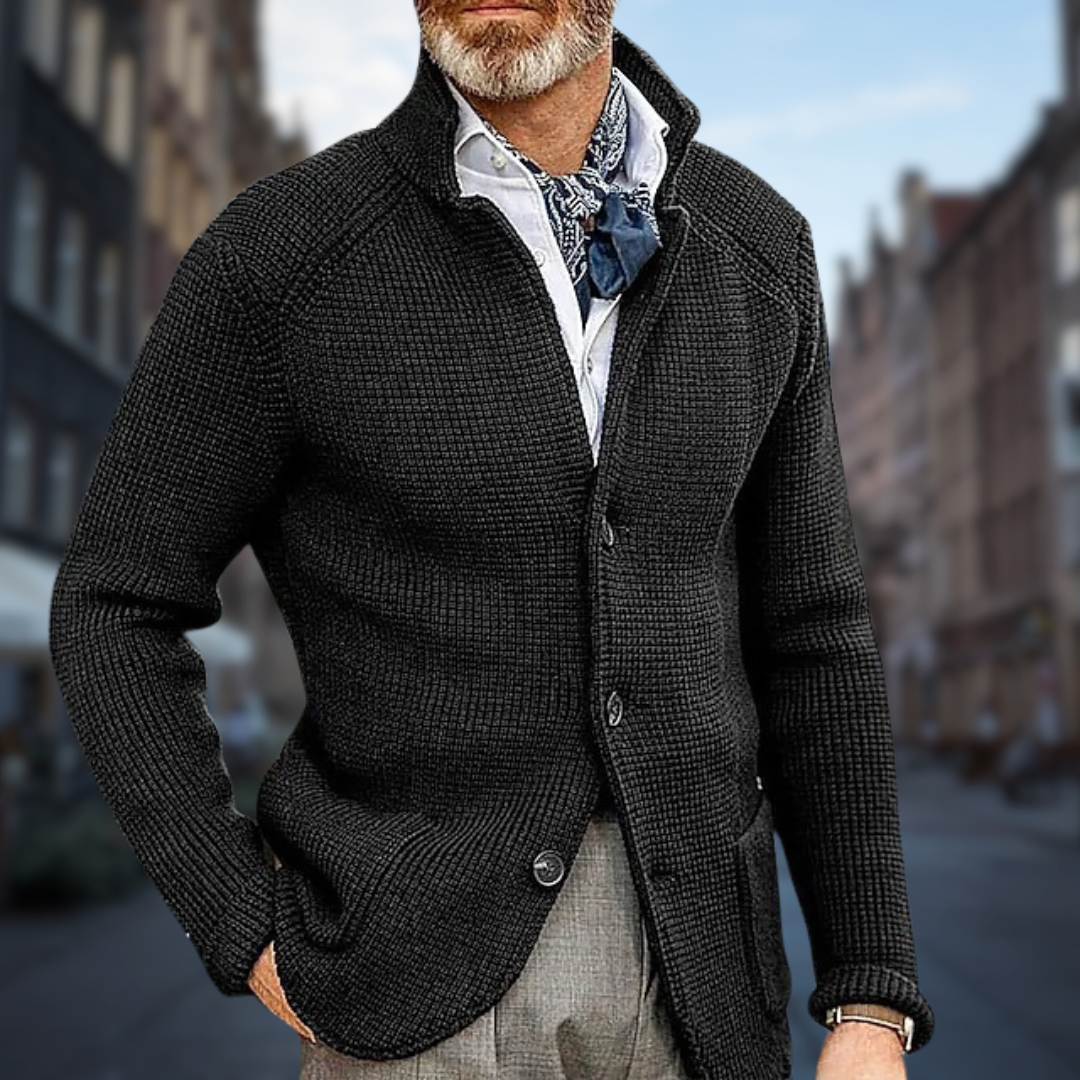 Nicolas - Blød og elegant herre cardigan