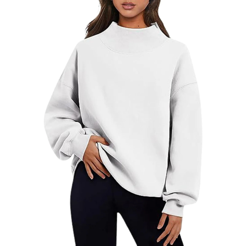 Isabella | Kvinders Vinter Oversized Turtleneck Striktrøje
