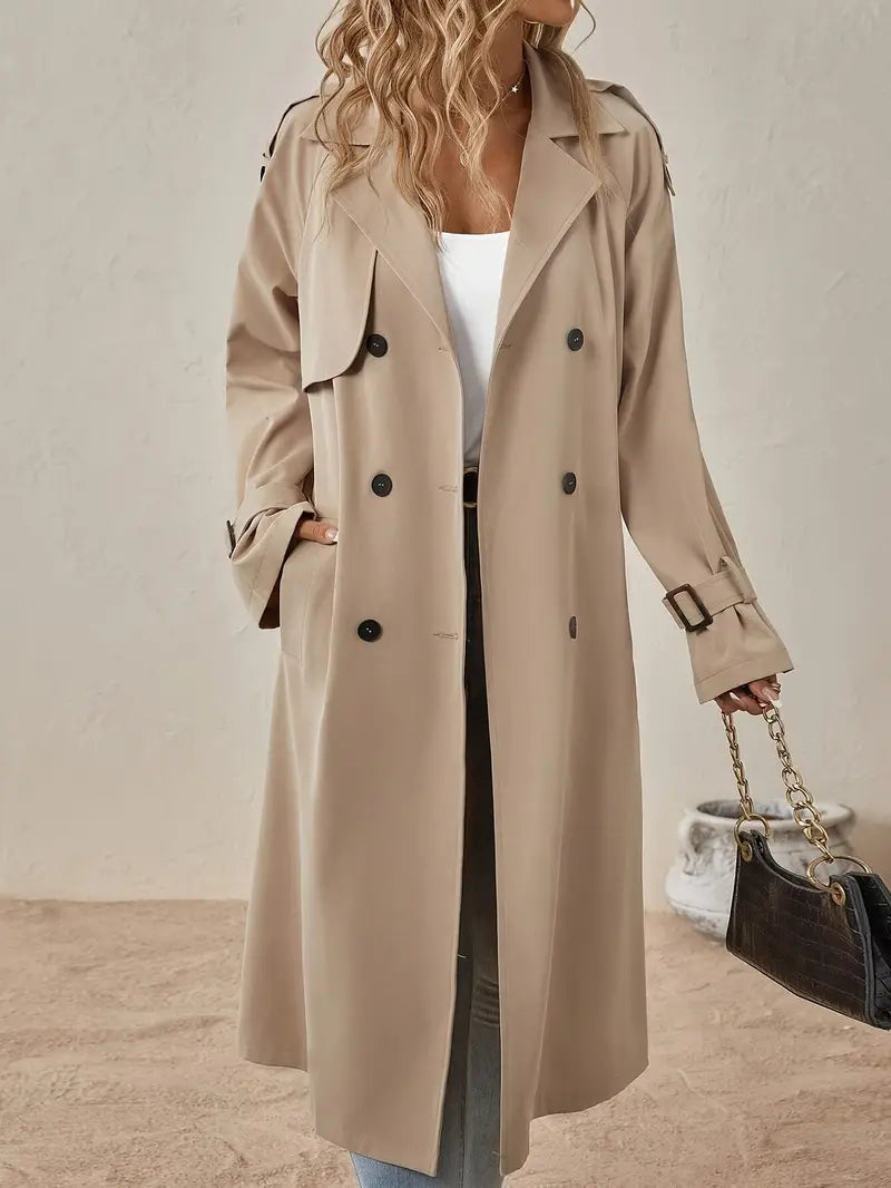 Bodil | Dame Elegant Vinter Trenchcoat