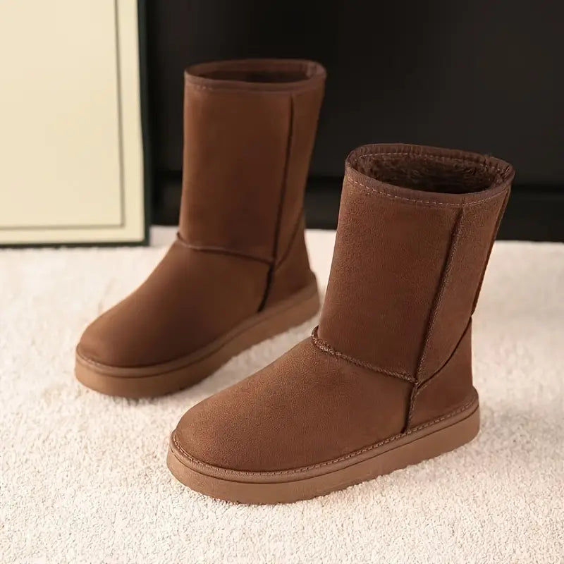 Sara | Kvinders Vinter Slip-On Støvler