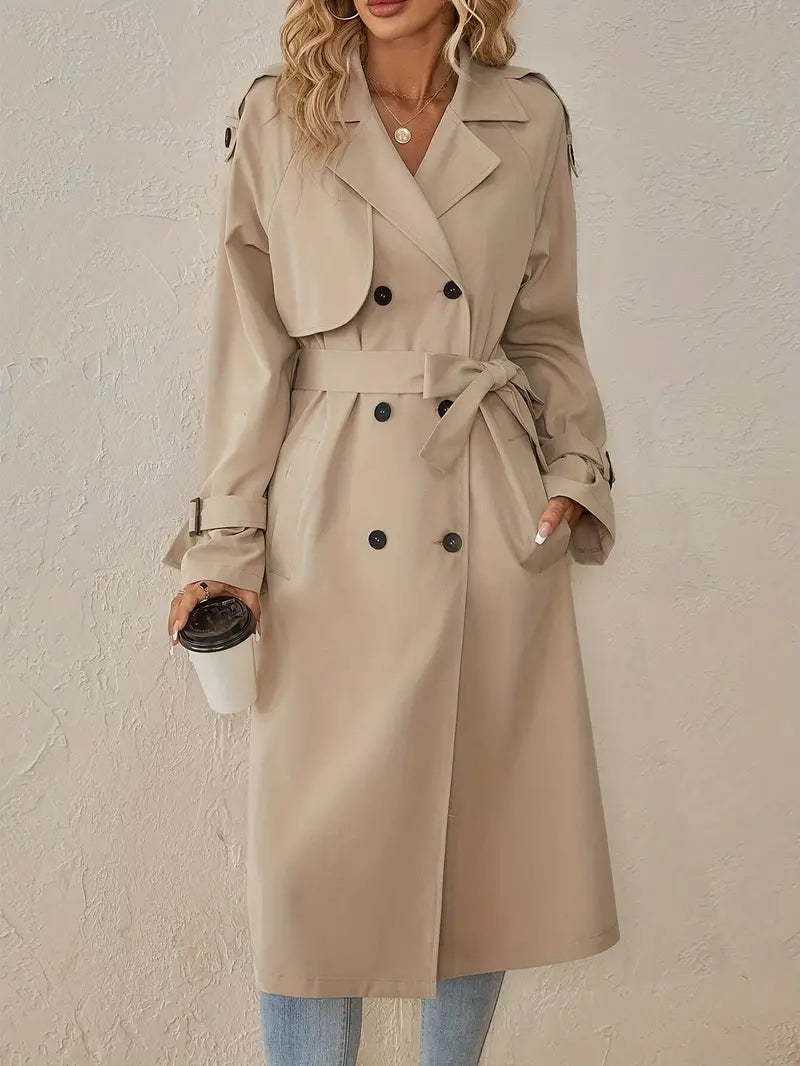 Bodil | Dame Elegant Vinter Trenchcoat