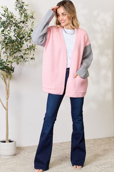 Bolette | Kvinders vinter farveblok cardigan