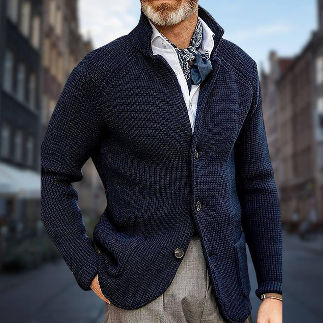 Nicolas - Blød og elegant herre cardigan