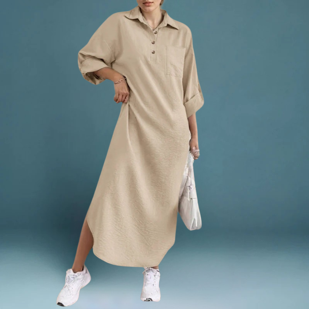 Nova Skjortekjolen – Tidløs Elegance til Enhver Anledning