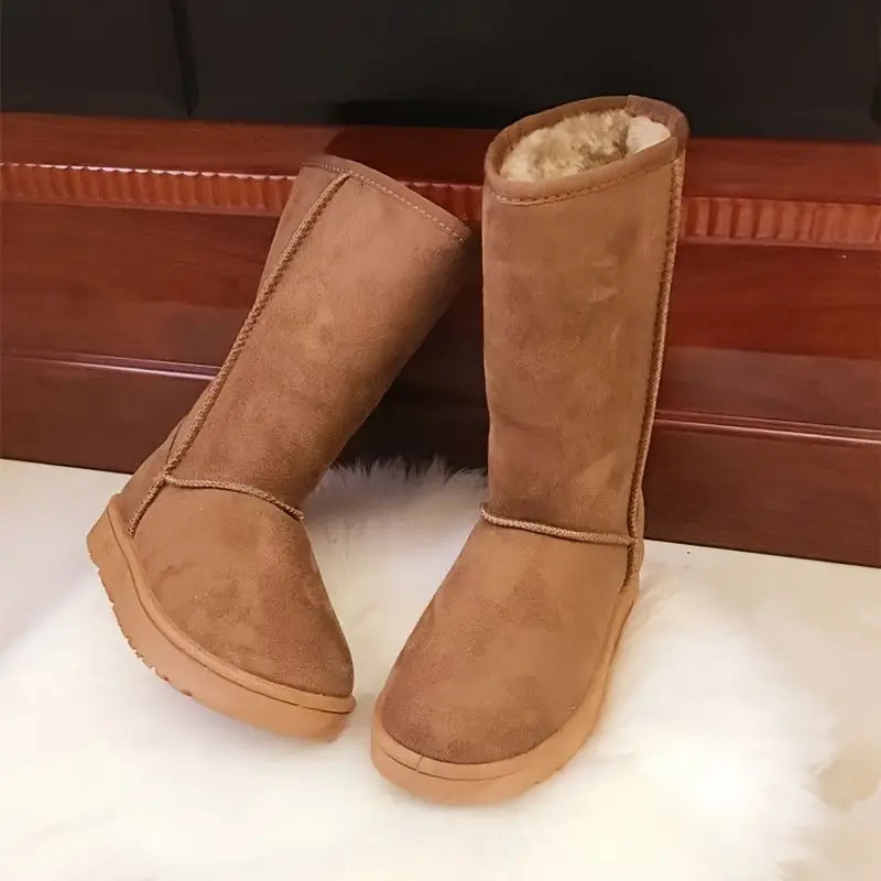 Sara | Kvinders Vinter Slip-On Støvler