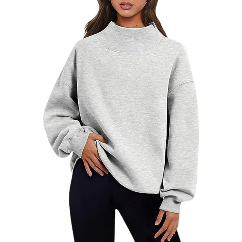 Isabella | Kvinders Vinter Oversized Turtleneck Striktrøje