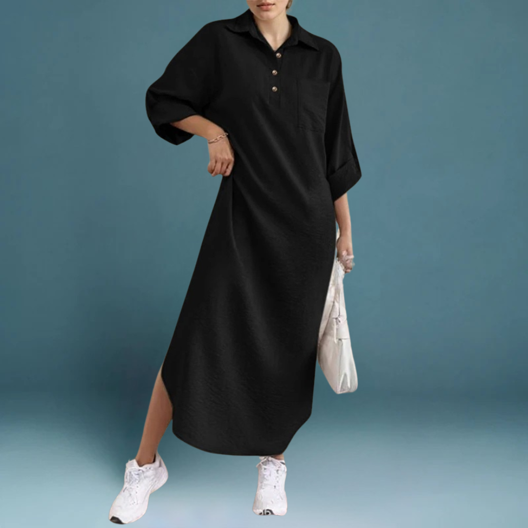 Nova Skjortekjolen – Tidløs Elegance til Enhver Anledning