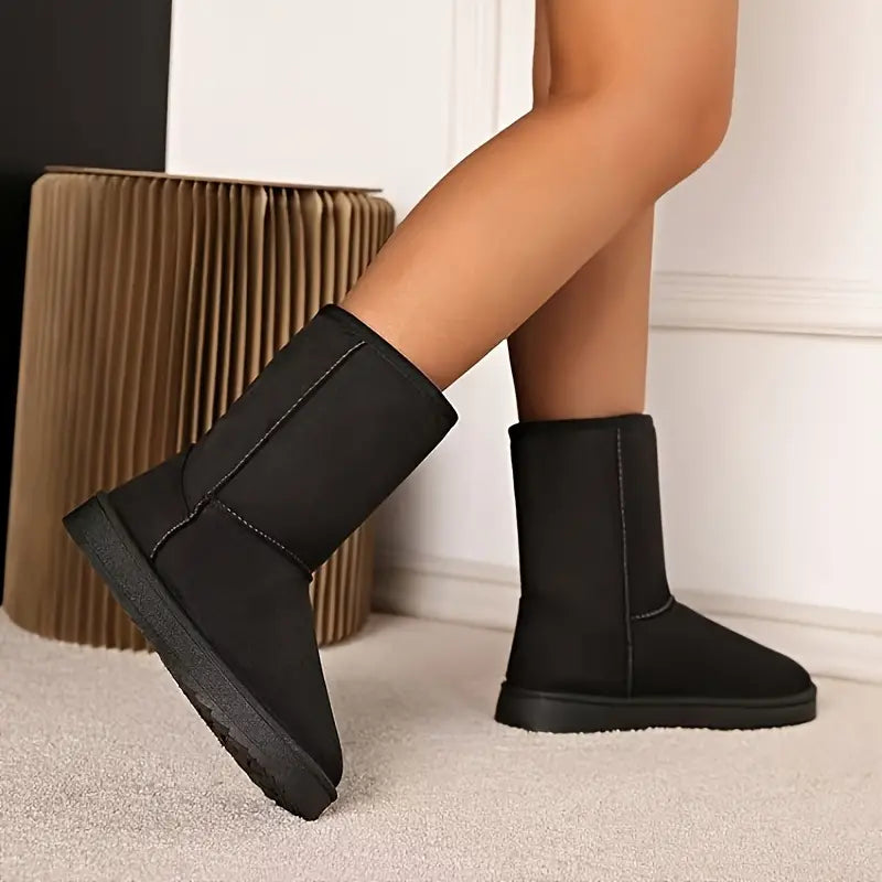 Sara | Kvinders Vinter Slip-On Støvler