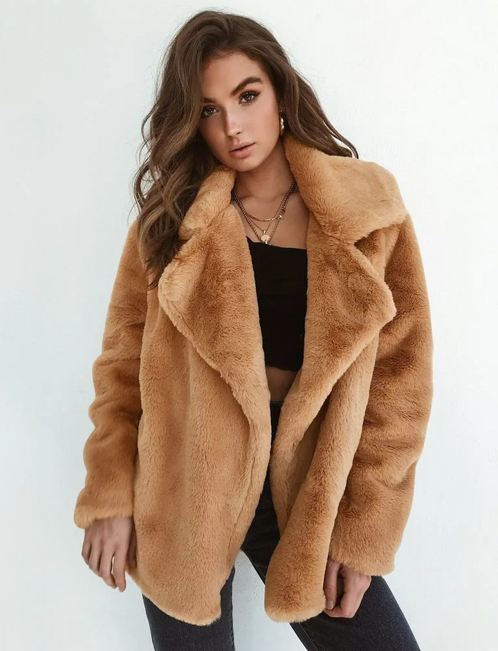 Ulrike | Kvinders vinter frakke med faux fur
