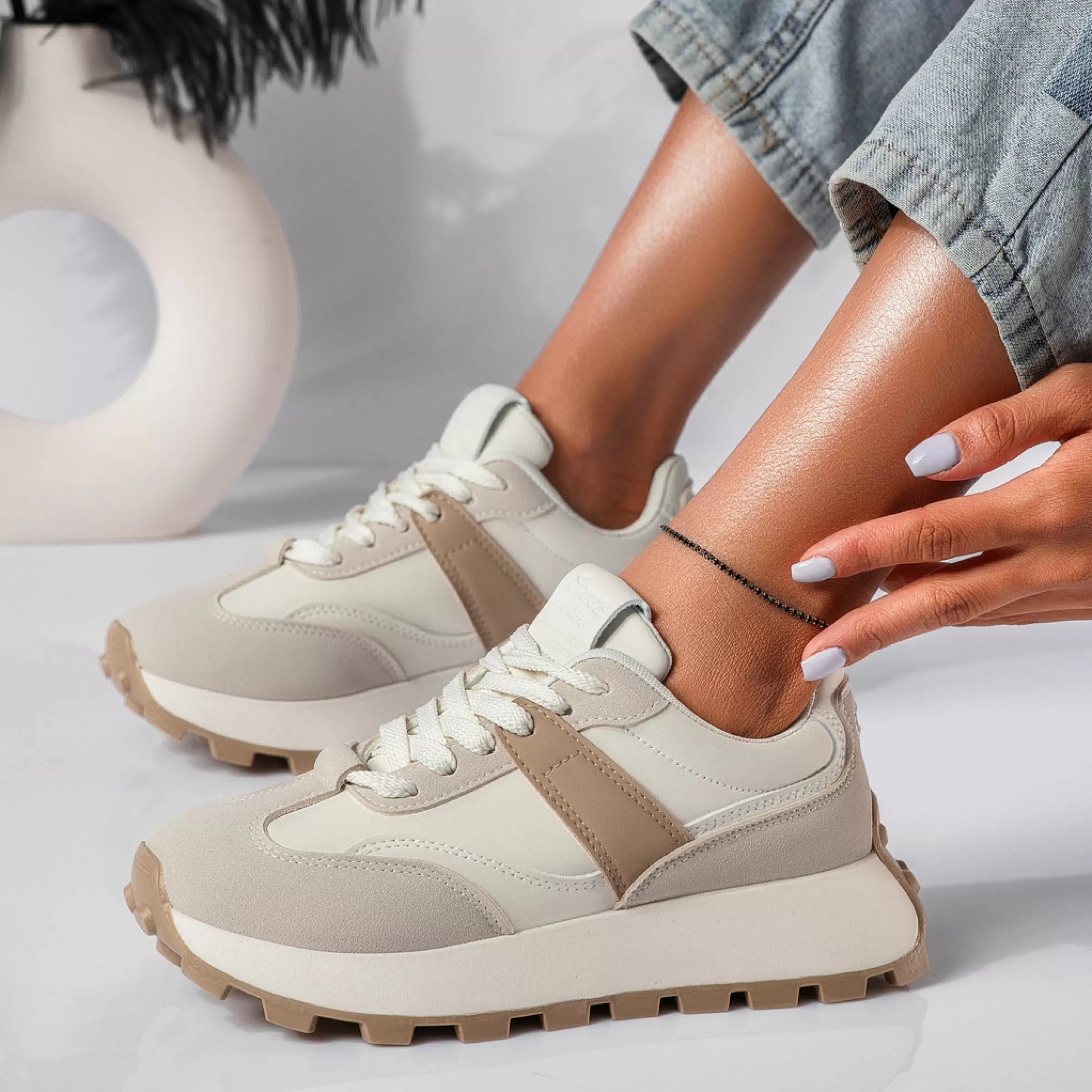 Janina | Kvinders Vinter Casual Sporty Sneakers
