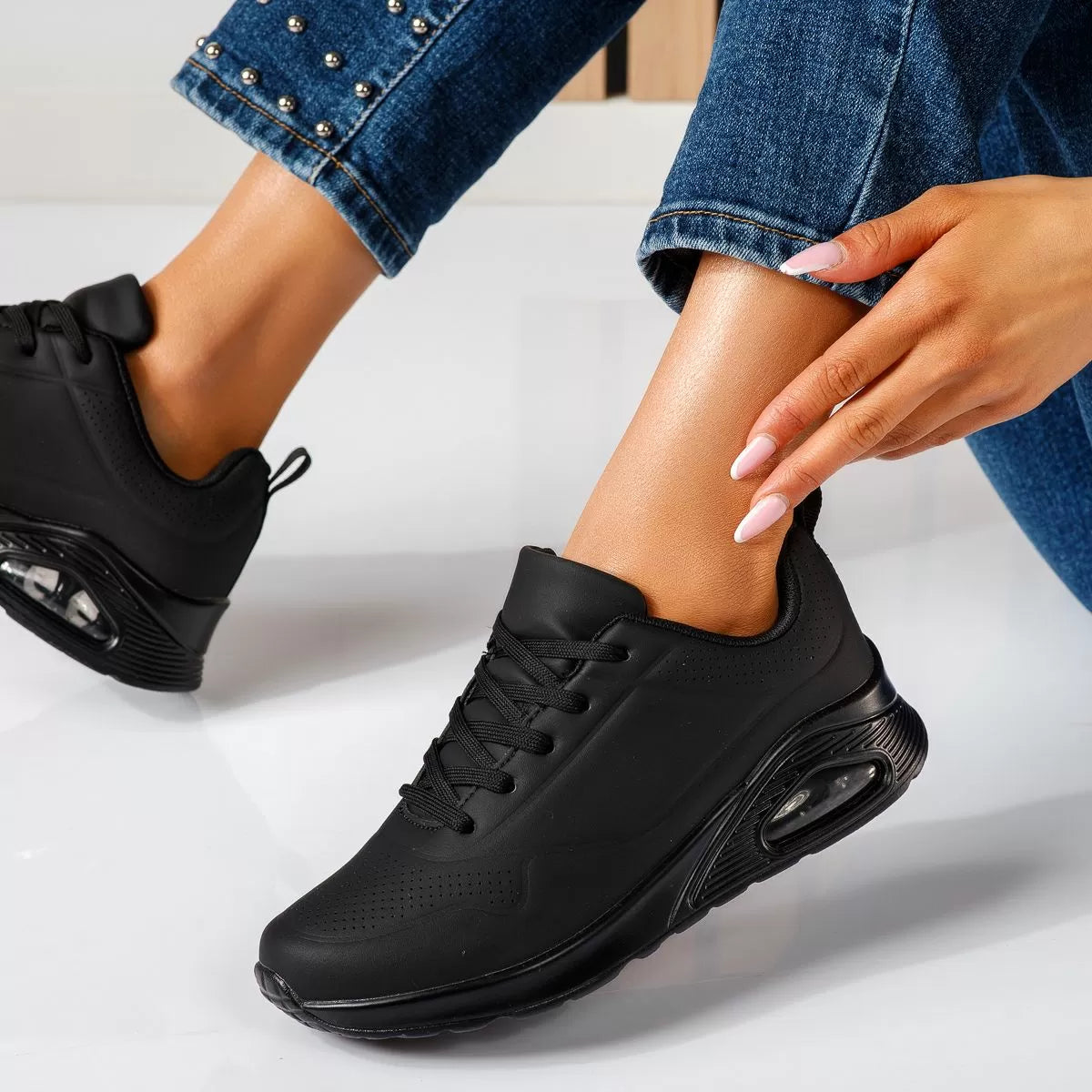 Irmelin | Kvinders Vinter Sneakers med Luftdæmpning