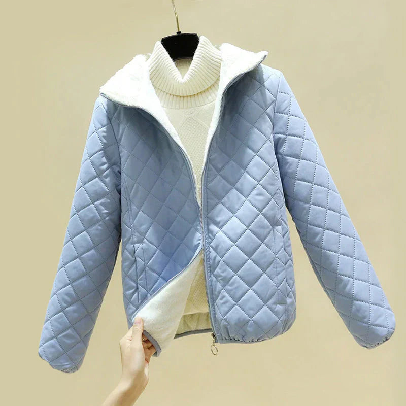 Mimi | Damens Korte Vinter Quilted Jakke