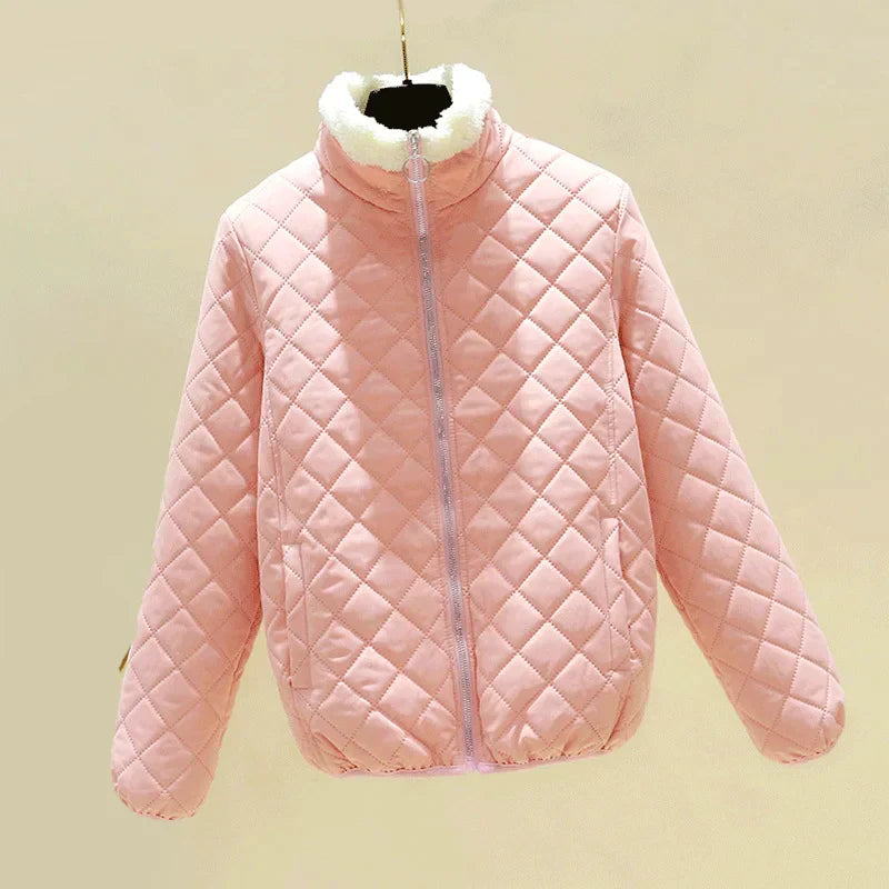 Mimi | Damens Korte Vinter Quilted Jakke