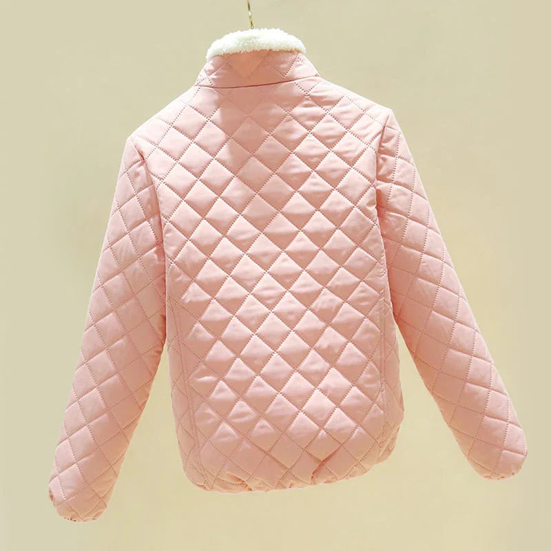 Mimi | Damens Korte Vinter Quilted Jakke