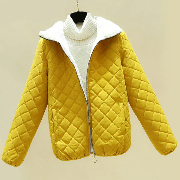 Mimi | Damens Korte Vinter Quilted Jakke