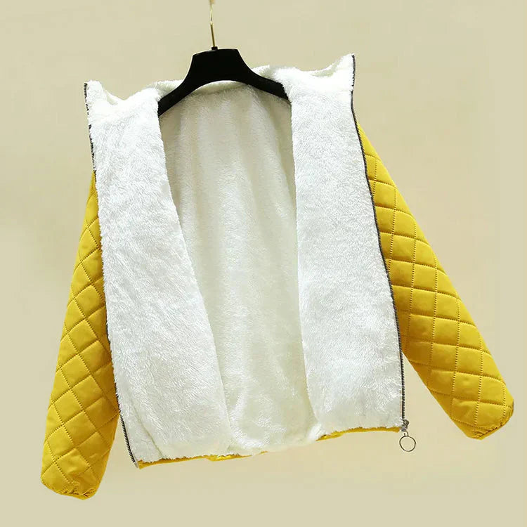 Mimi | Damens Korte Vinter Quilted Jakke