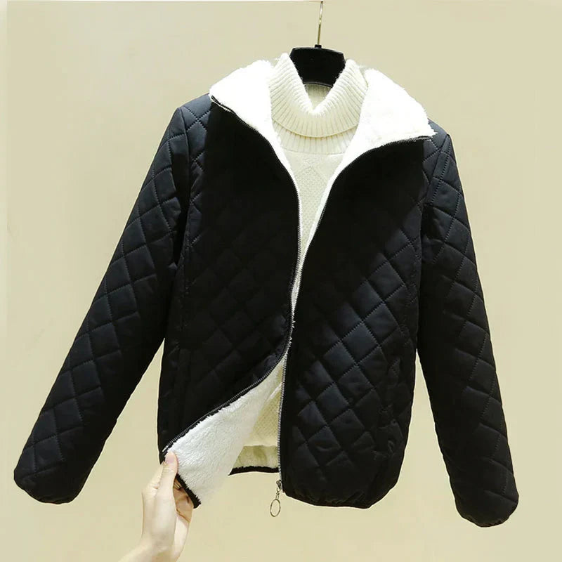 Mimi | Damens Korte Vinter Quilted Jakke