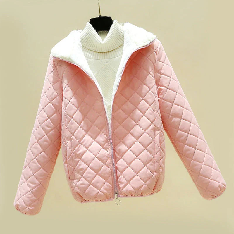 Mimi | Damens Korte Vinter Quilted Jakke