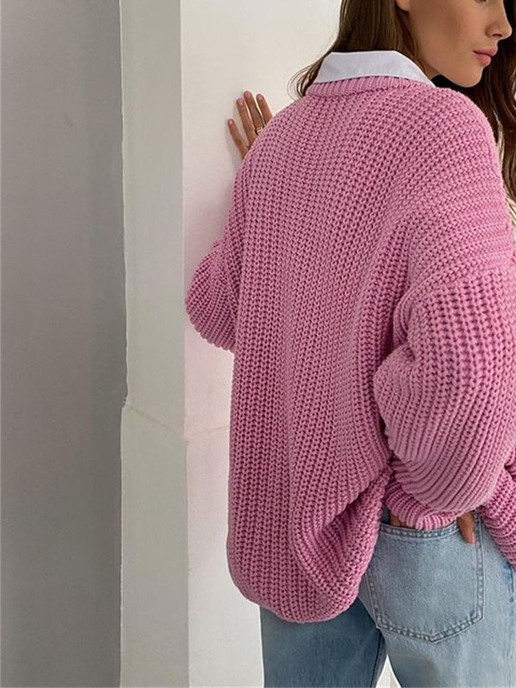 Ester | Dame Relaxed Fit Vinter Striktrøje