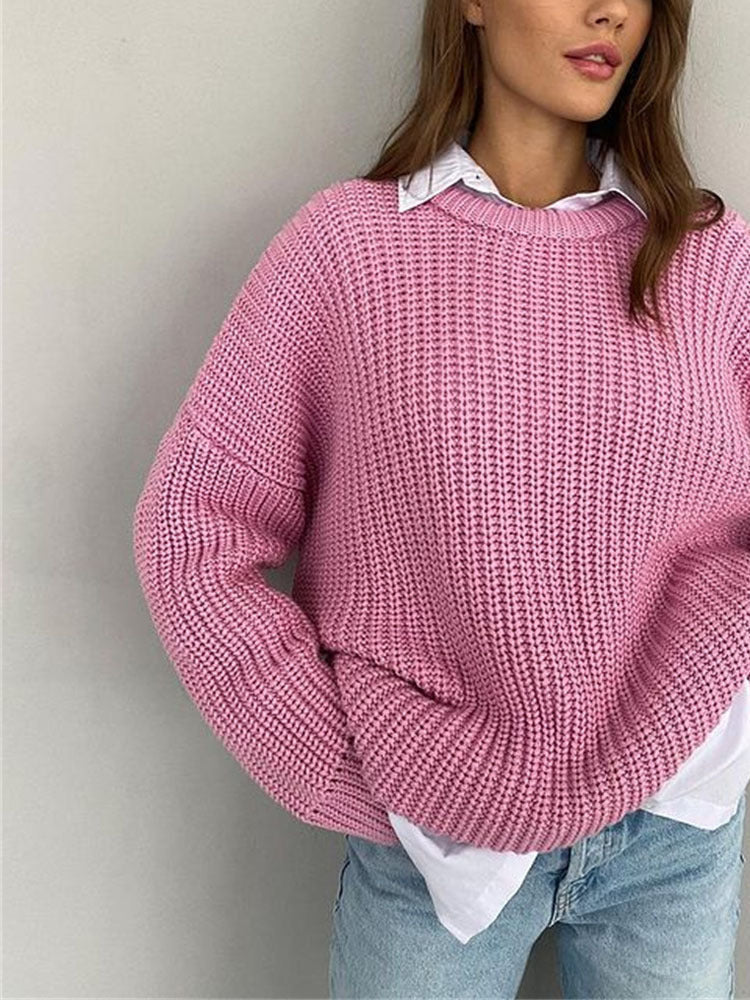 Ester | Dame Relaxed Fit Vinter Striktrøje