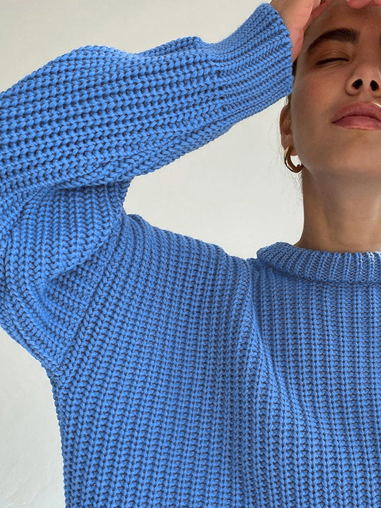 Ester | Dame Relaxed Fit Vinter Striktrøje