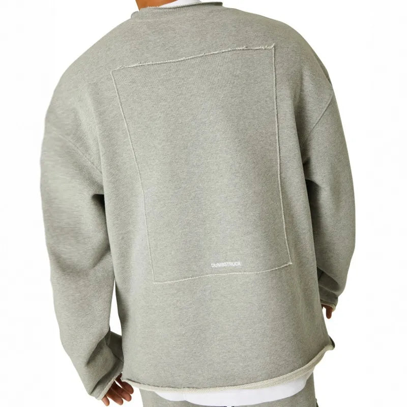 Frederik | Herre Casual Sweatshirt med Oversized Rund Hals