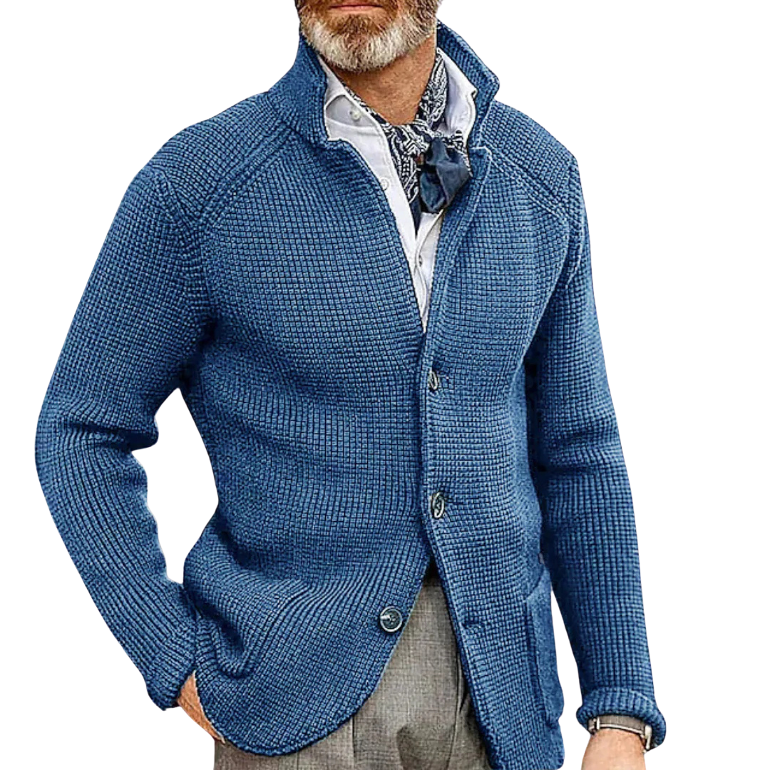 Nicolas - Blød og elegant herre cardigan