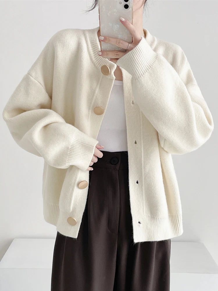 Fredia | Blød og elegant strikcardigan