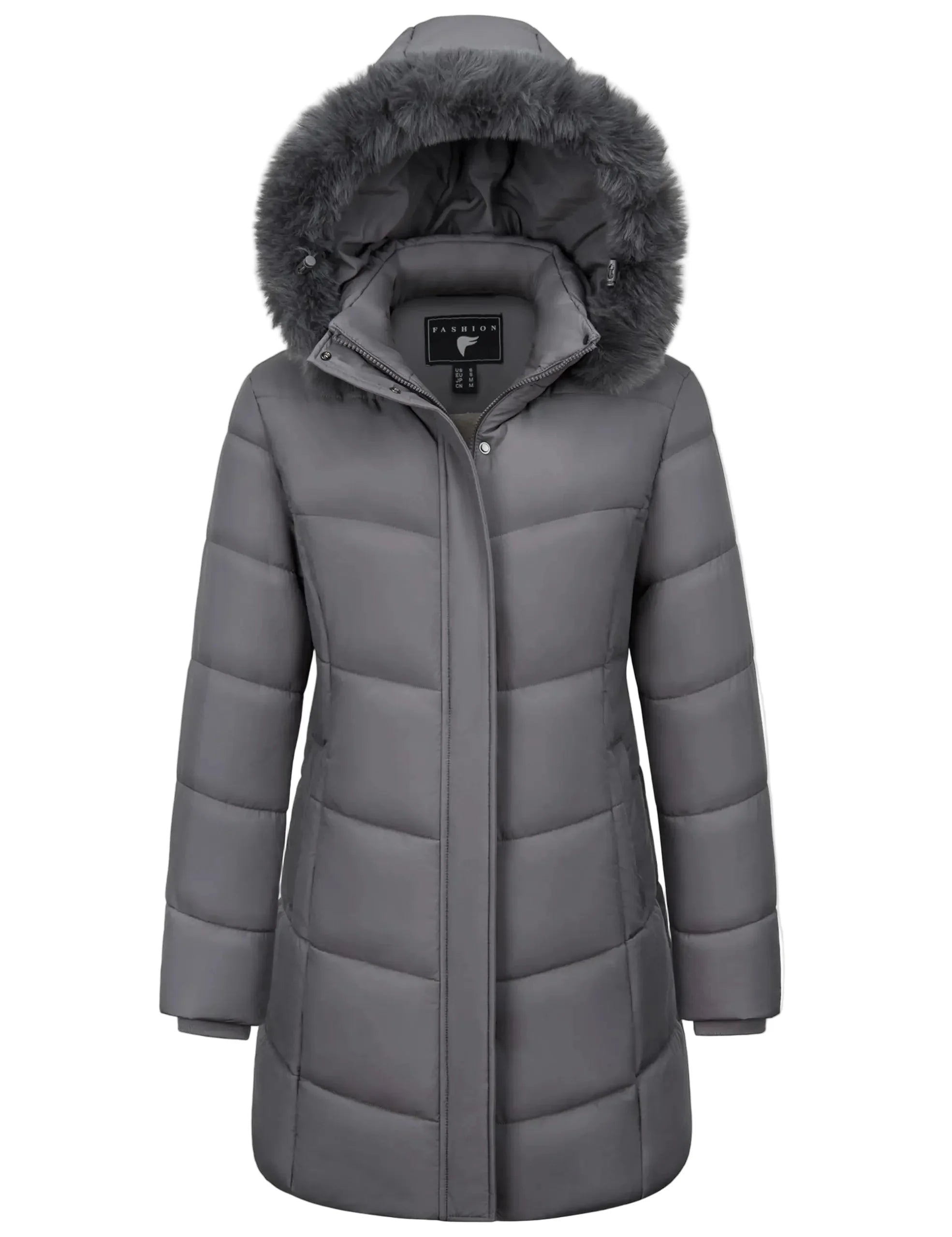 Alma | Women’s Long Hooded Winter Coat