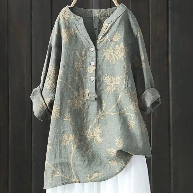 Sofie Bluse – Elegant og Afslappet Stilsymbol