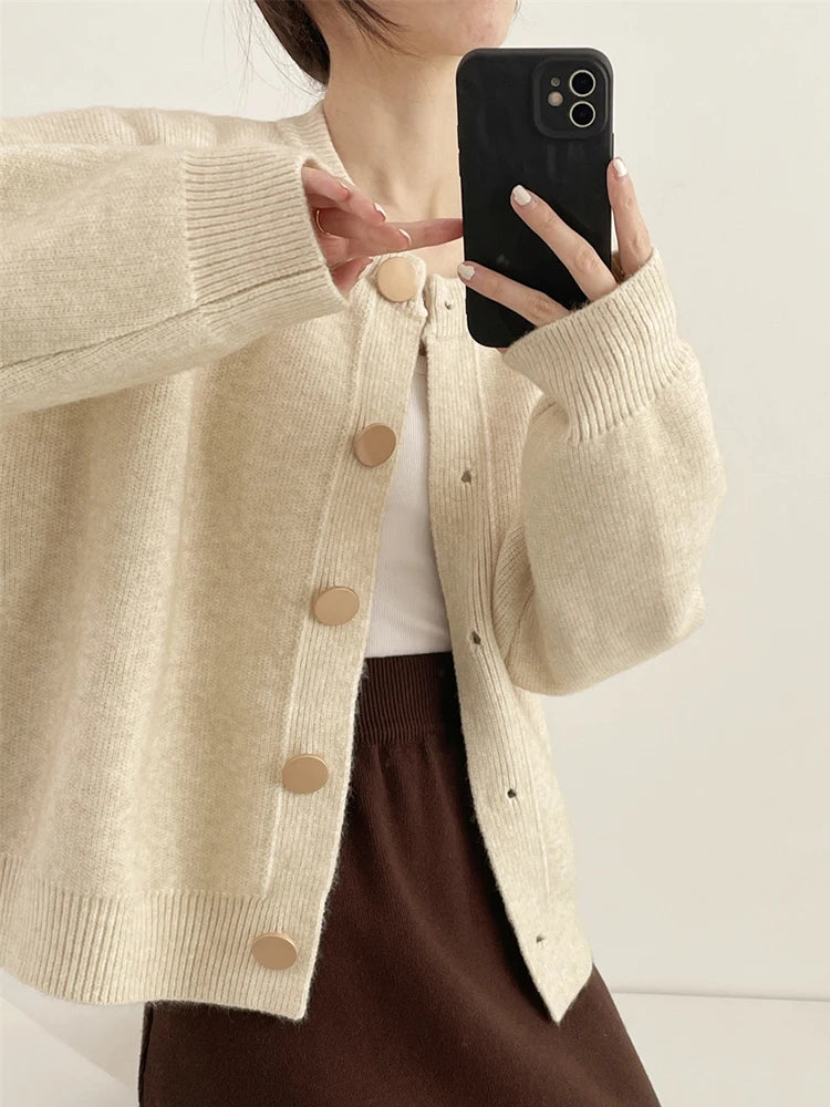 Fredia | Blød og elegant strikcardigan