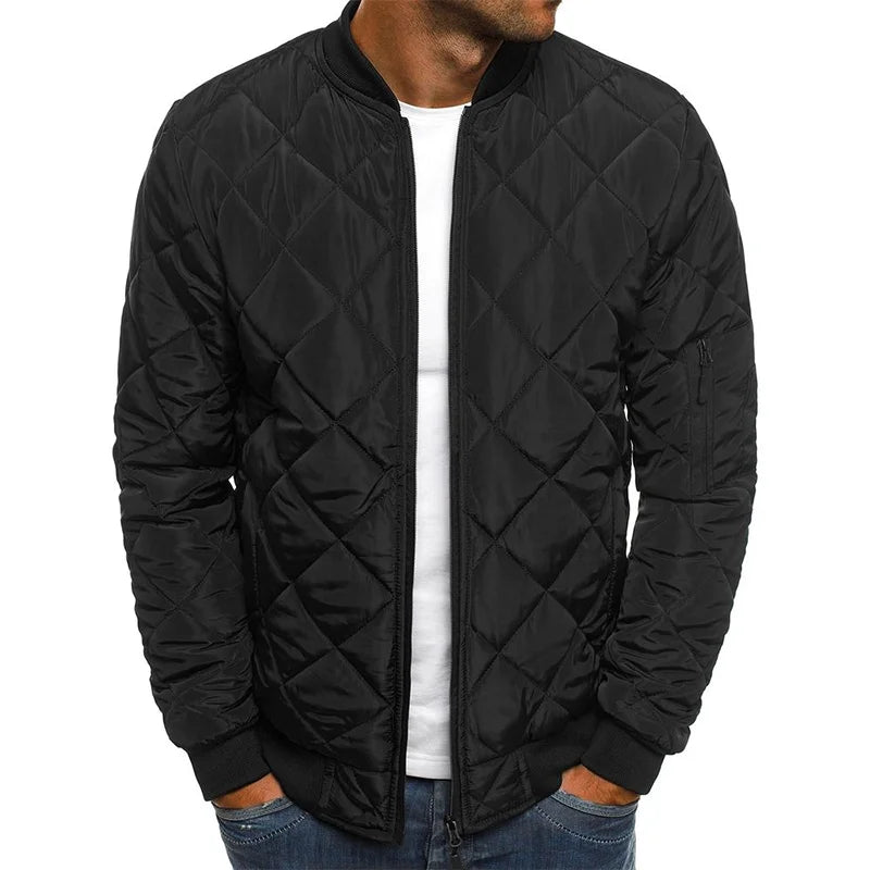 Willy | Diamond Pattern Cotton Jacket