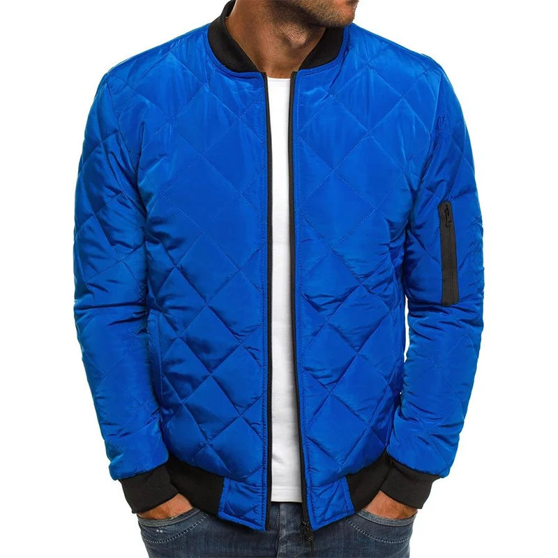 Willy | Diamond Pattern Cotton Jacket