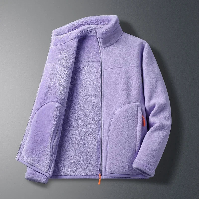 Emma | Dame Casual Vinterjakke i Termo-Fleece