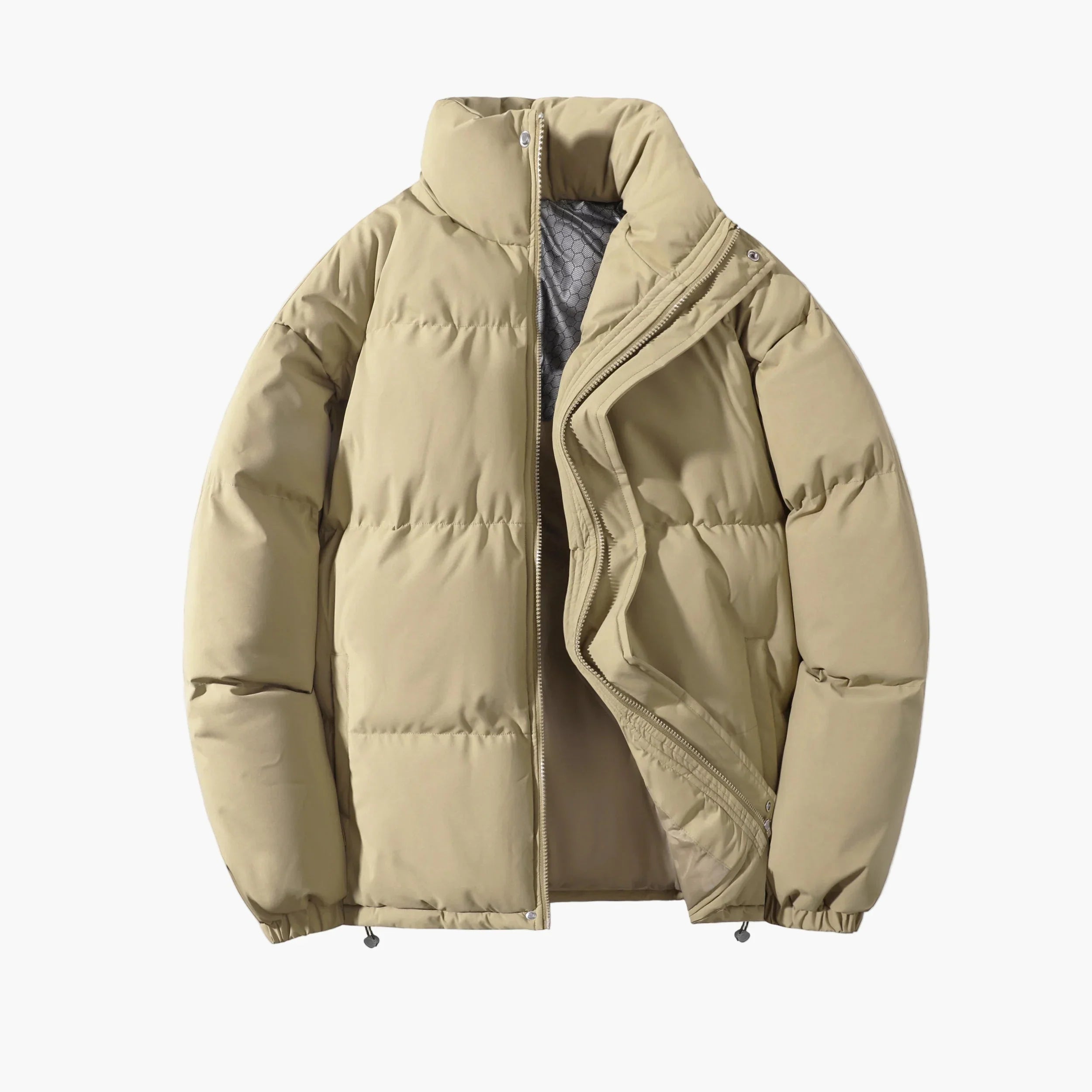 Preben | Mænds Kort Polstret Vinterjakke