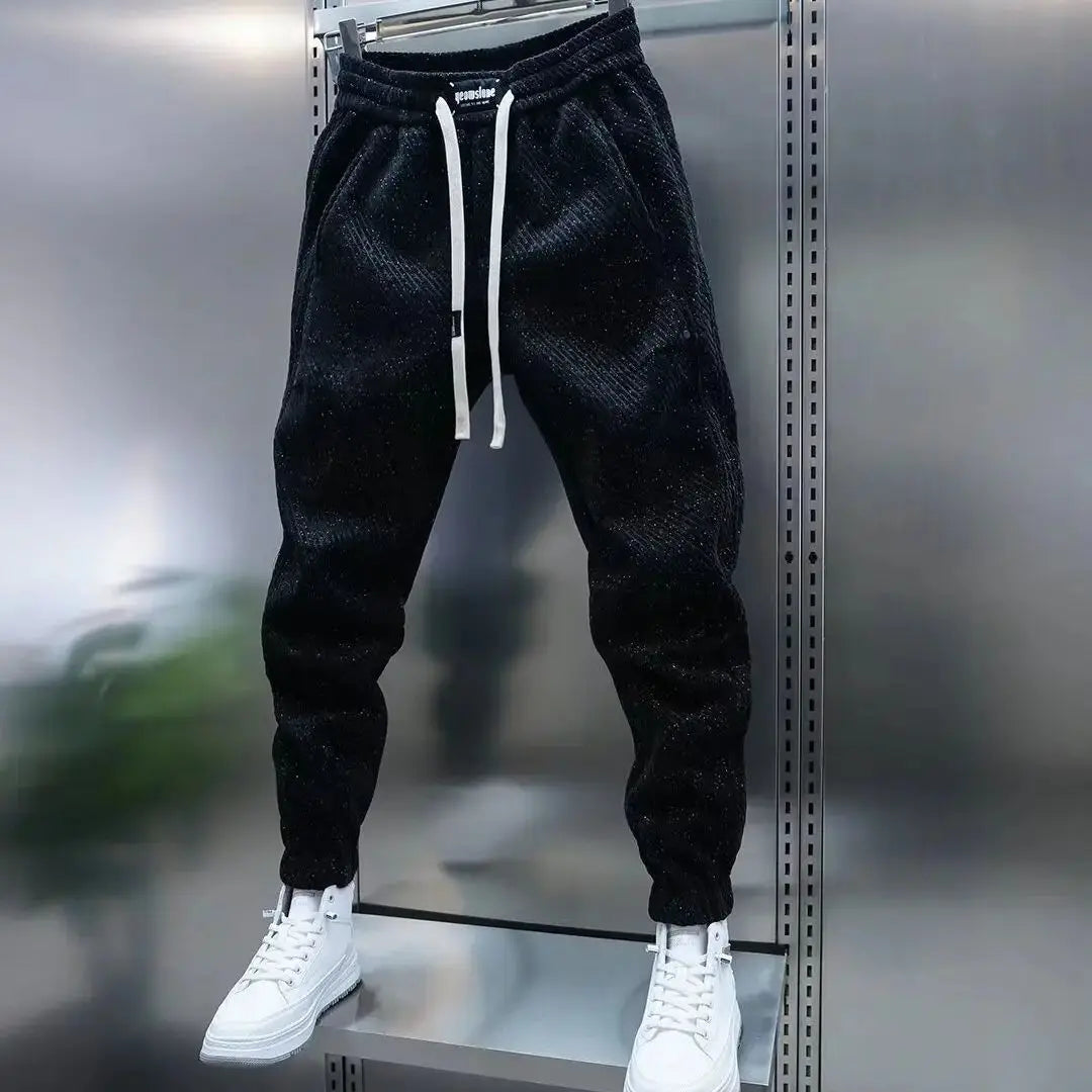 Patterned Casual Trousers