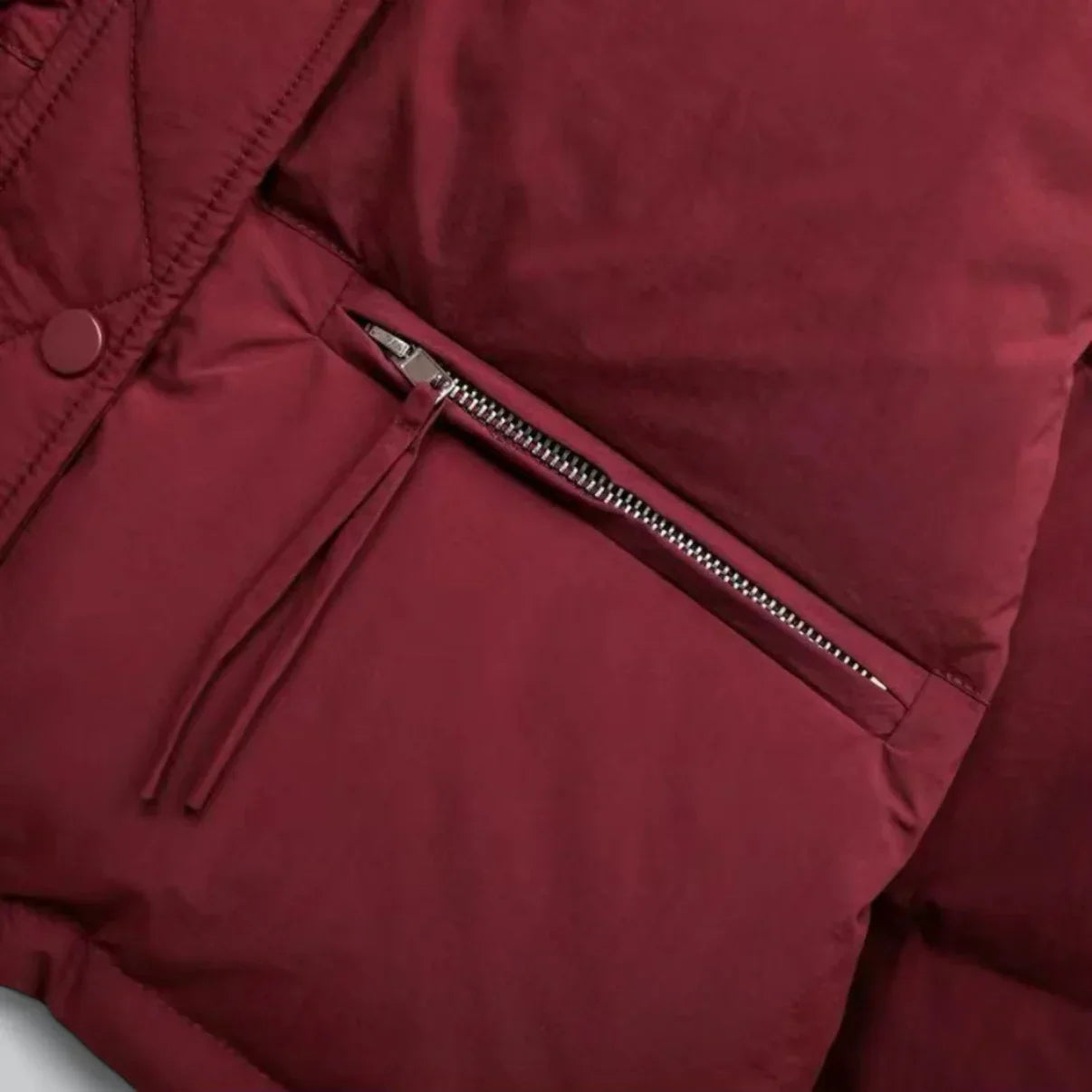 Nellie | Damens Vinter Quilted Jakke med Lynlås