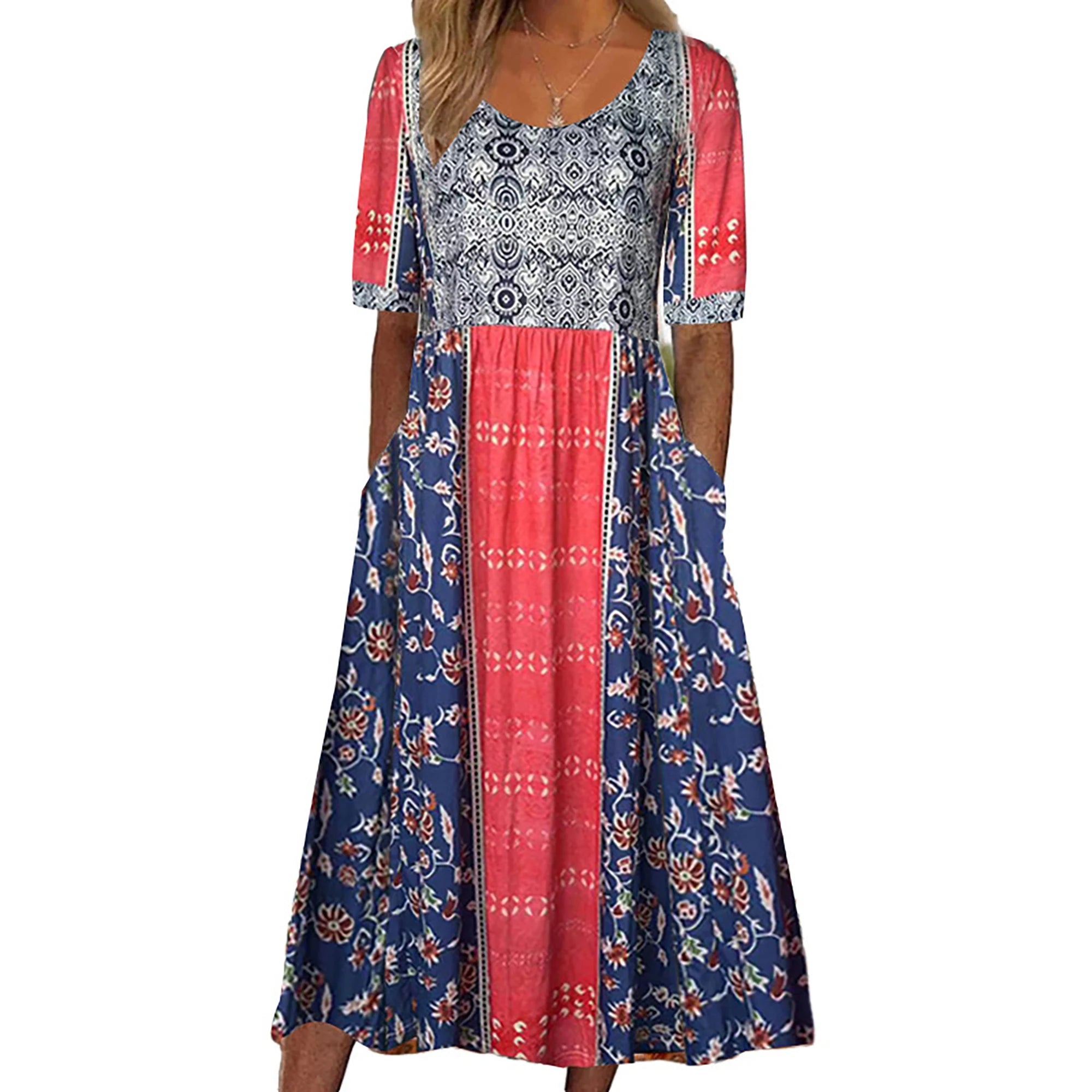 Solea – Boheme-inspireret sommerkjole med smukke prints