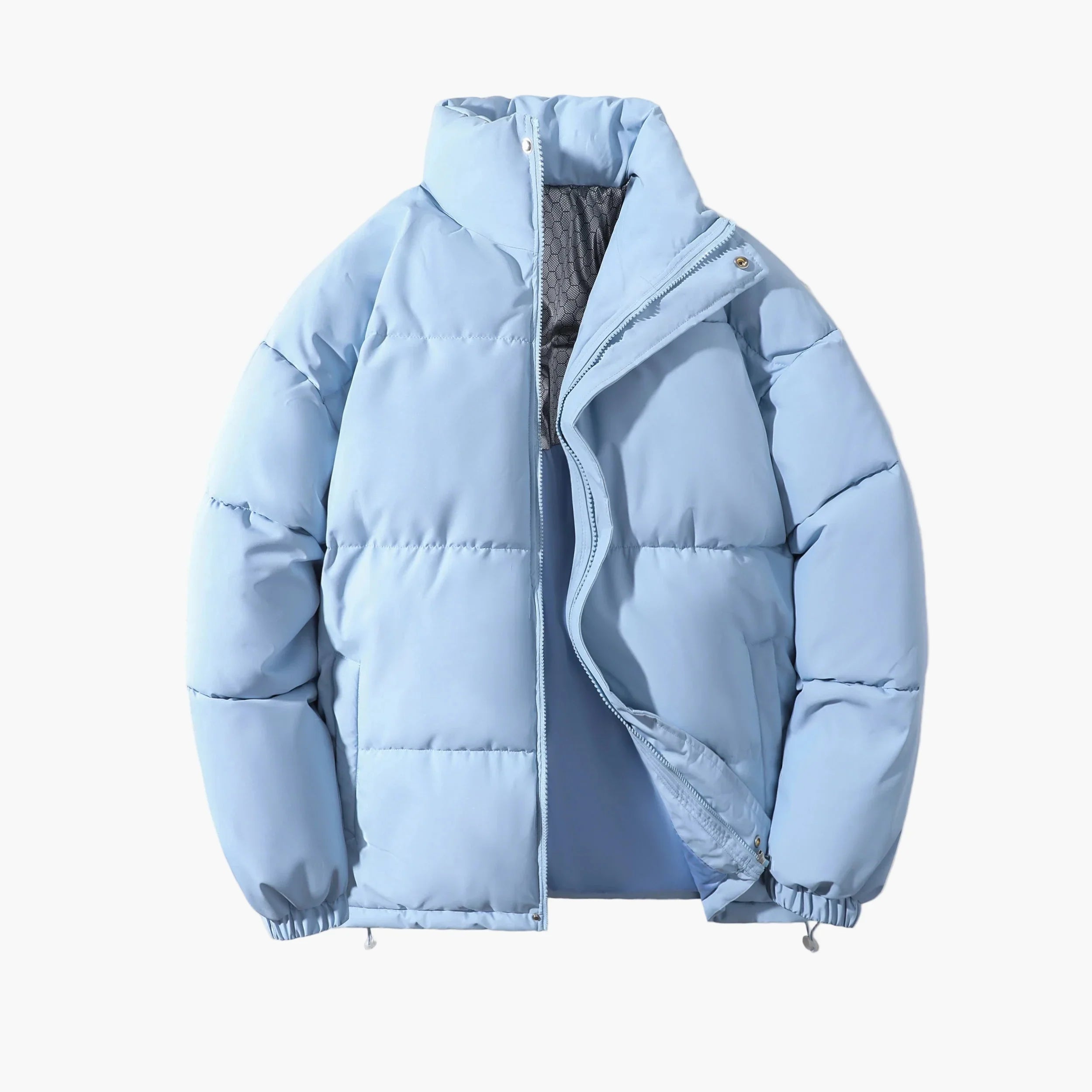 Preben | Mænds Kort Polstret Vinterjakke