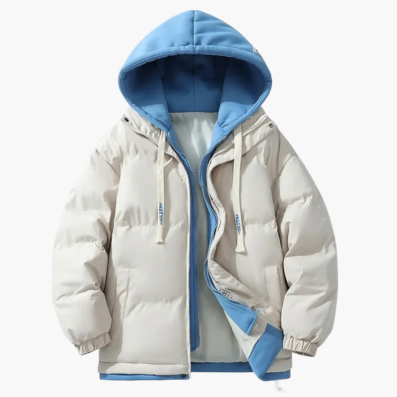 Alexander | Herre Puffer Vinterjakke med Hætte