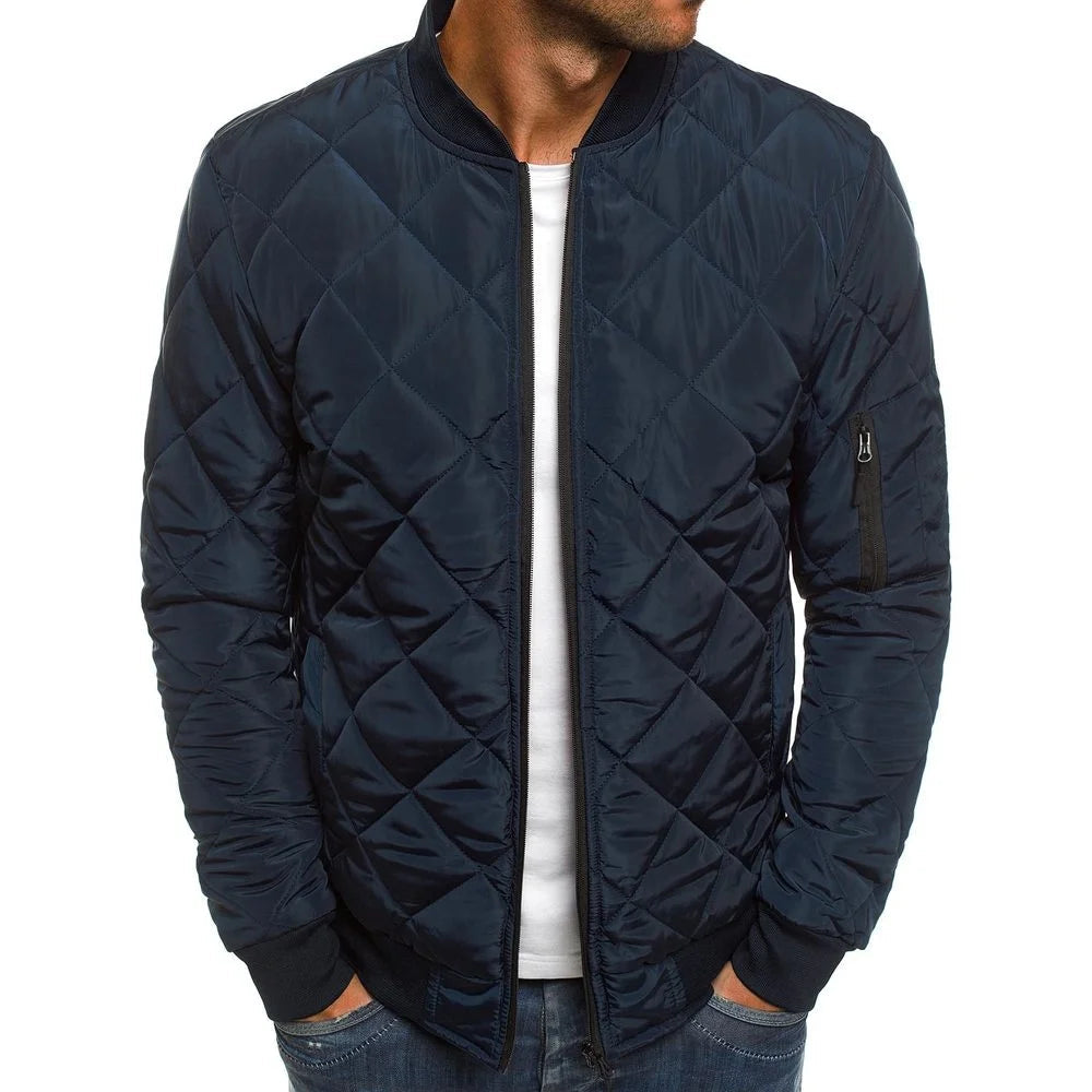 Willy | Diamond Pattern Cotton Jacket