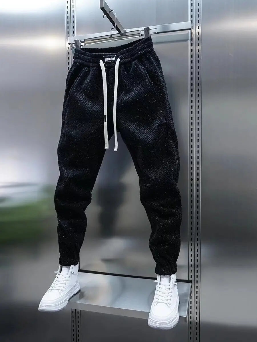 Patterned Casual Trousers