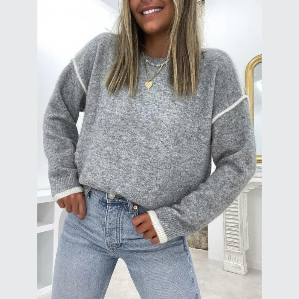Liva | Kvinders Lækre Vinter Strikket Sweater